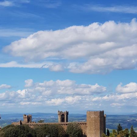 Casa Per L'Osticcio Vista Sulla Val D'Orcia Lägenhet Montalcino Exteriör bild