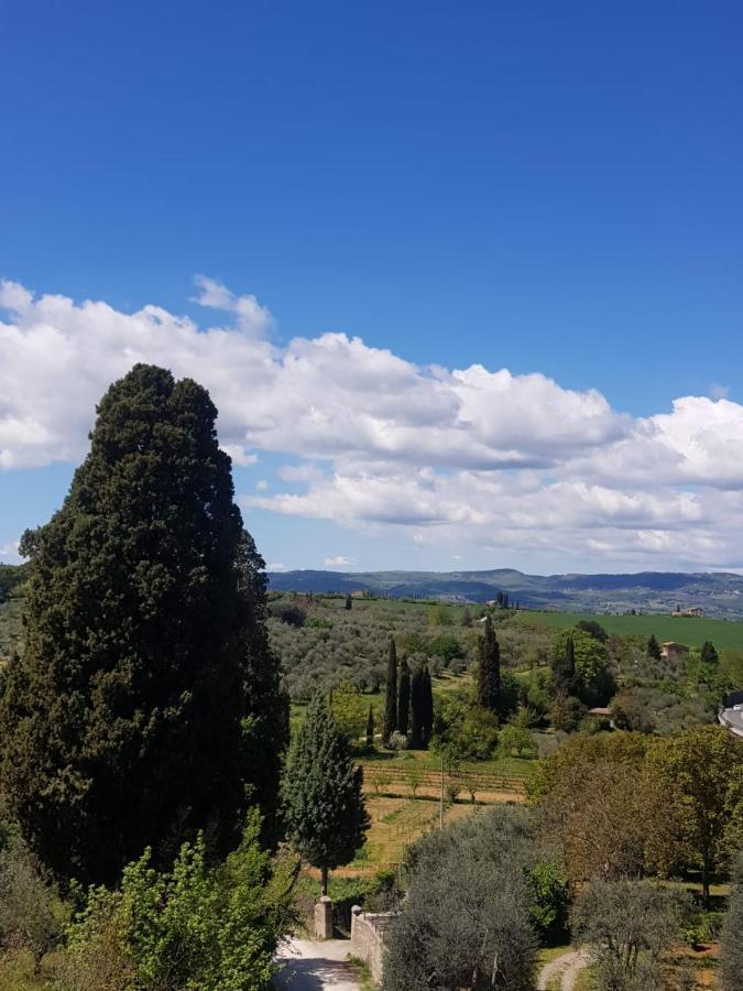 Casa Per L'Osticcio Vista Sulla Val D'Orcia Lägenhet Montalcino Exteriör bild