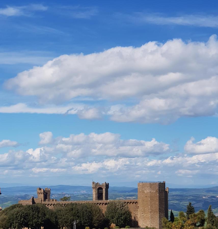 Casa Per L'Osticcio Vista Sulla Val D'Orcia Lägenhet Montalcino Exteriör bild