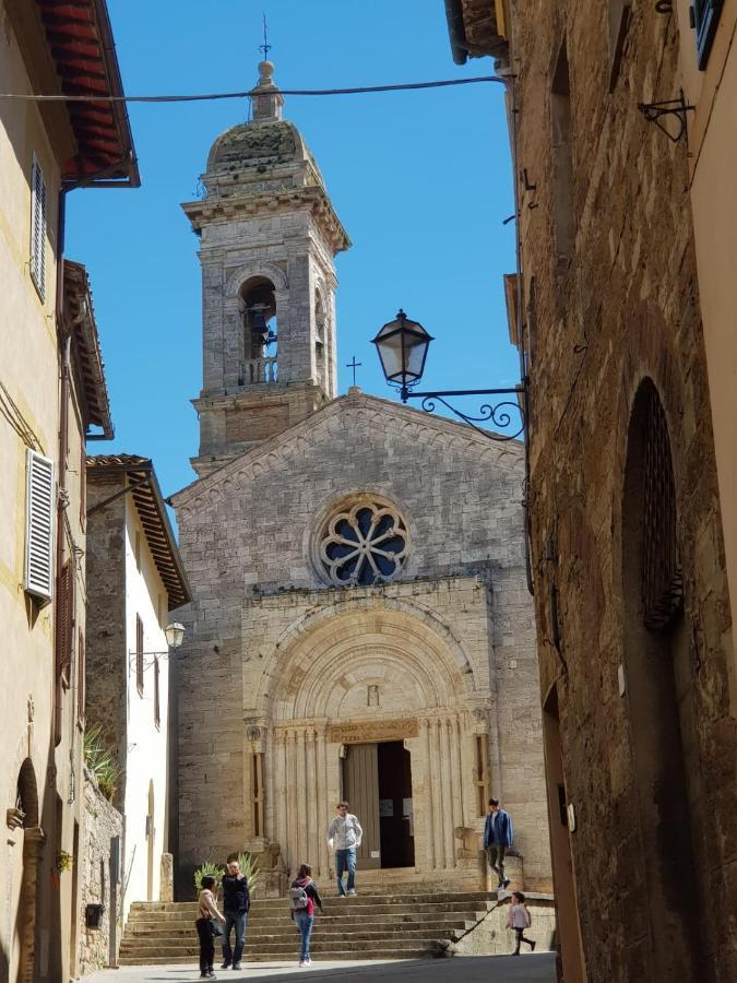 Casa Per L'Osticcio Vista Sulla Val D'Orcia Lägenhet Montalcino Exteriör bild