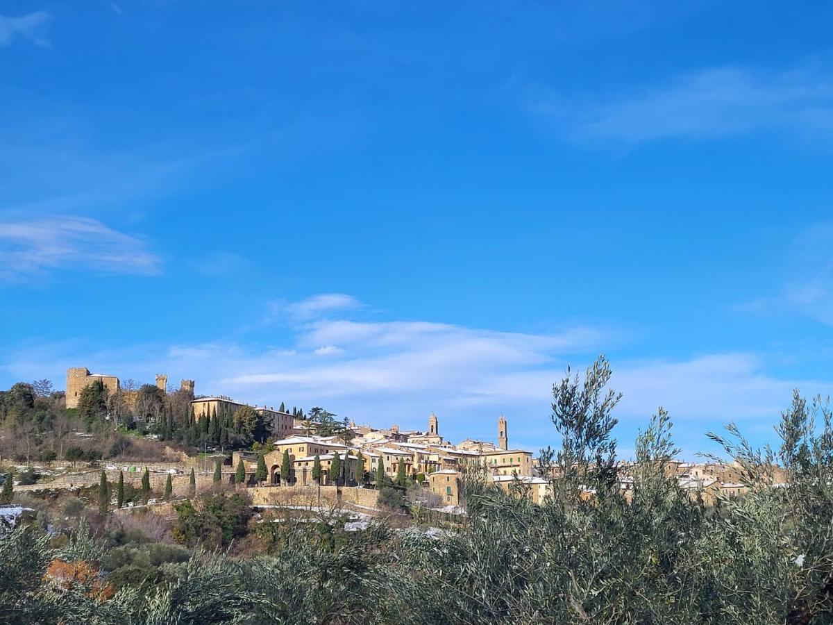 Casa Per L'Osticcio Vista Sulla Val D'Orcia Lägenhet Montalcino Exteriör bild