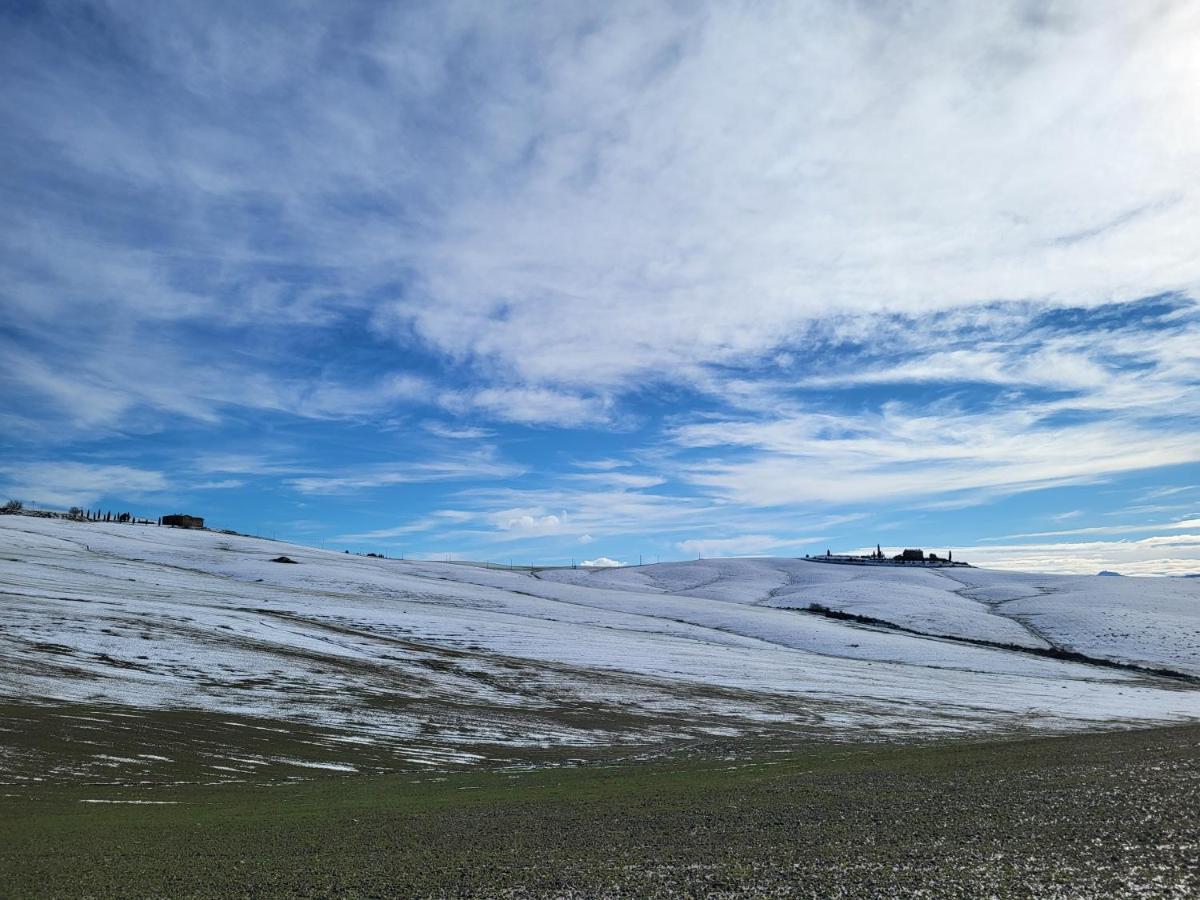 Casa Per L'Osticcio Vista Sulla Val D'Orcia Lägenhet Montalcino Exteriör bild